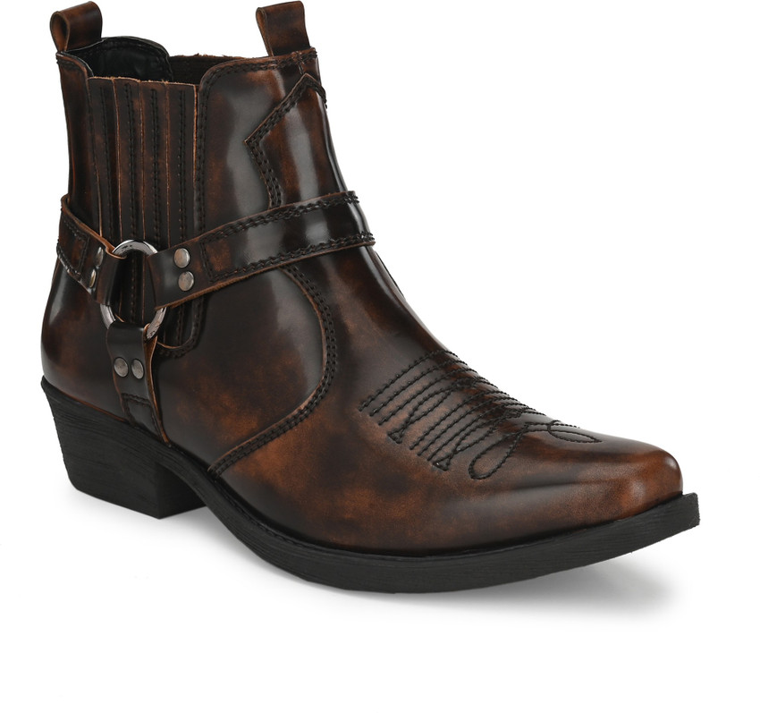 Mens ankle cowboy boots uk 2025