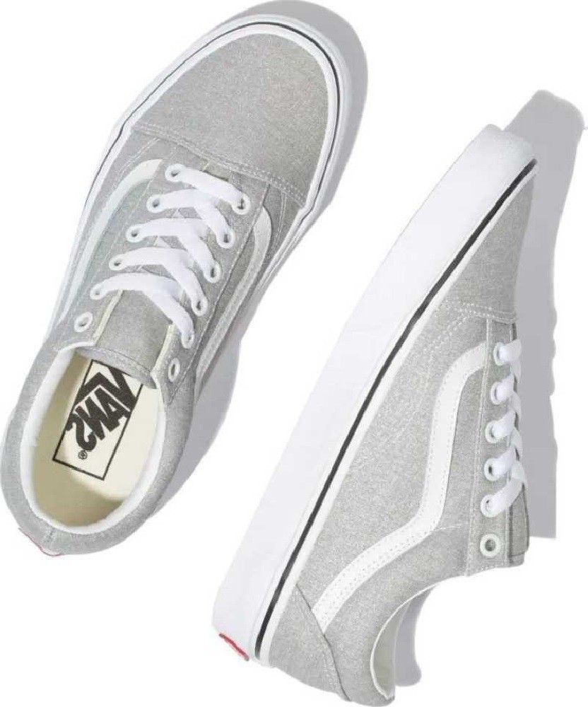 Vans grey shop canvas shoes