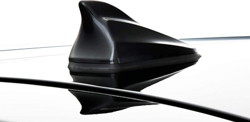Sinknap Shark Fin Antenne Radio Signal Fm Universel Étanche à l'eau Toit  Queue Aérien pour Style de voiture