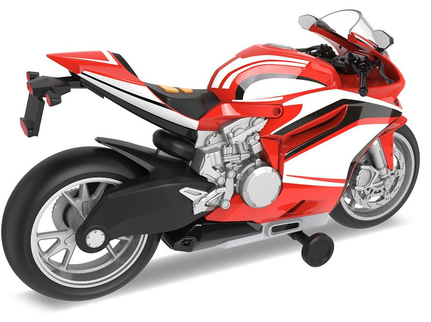 Red toy motorbike store