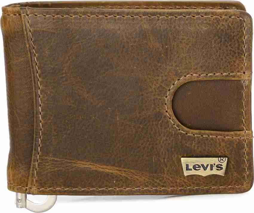 Levis money clip wallet sales