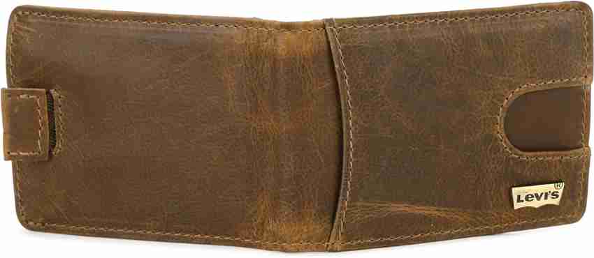 LEVI S Men Brown Genuine Leather Money Clip BROWN Price in India Flipkart