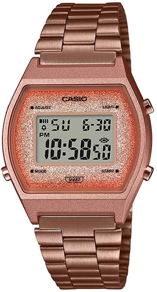 CASIO B640WCG 5DF Vintage B640WCG 5DF Rose Gold Dial Rose Gold Stainless Steel Band Digital Watch For Men Women Buy CASIO B640WCG 5DF Vintage B640WCG 5DF Rose Gold Dial Rose Gold Stainless Steel