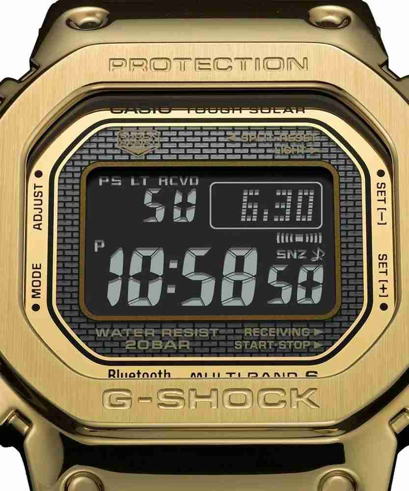 CASIO GMW-B5000GD-9DR G-Shock Gold Ip Dial Gold Ip Solid Band Digital Watch  - For Men - Buy CASIO GMW-B5000GD-9DR G-Shock Gold Ip Dial Gold Ip Solid  Band Digital Watch - For Men
