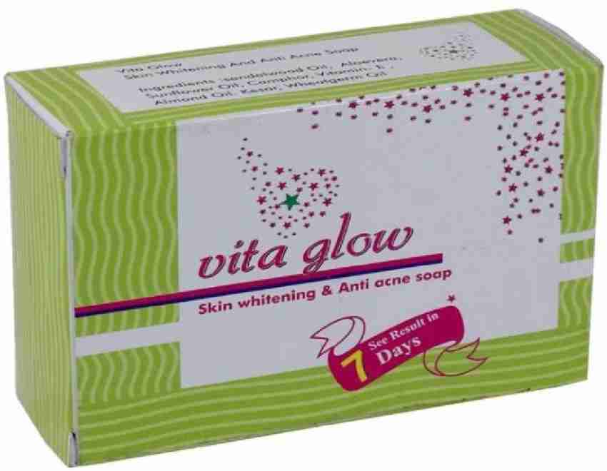 vita glow skin whitening soap