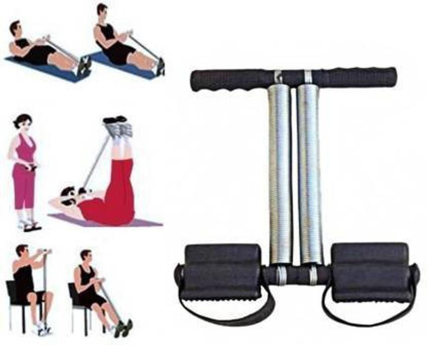 Tummy trimmer clearance double spring exercise