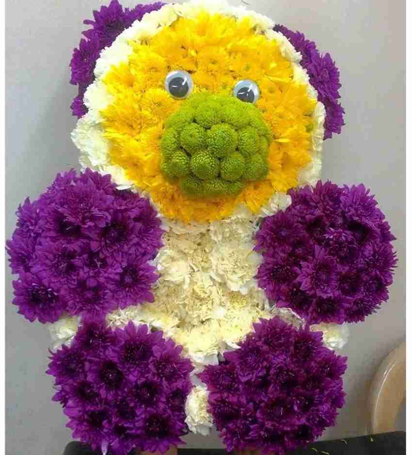 shivraj creation 3D Floral Foam Teddy Bear Shape for Flower Decoration One 3D Teddy Bear Floral Foam Shape 3D Floral Foam Teddy Bear Shape for Flower Decoration One 3D Teddy Bear Floral Foam Shape sho...
