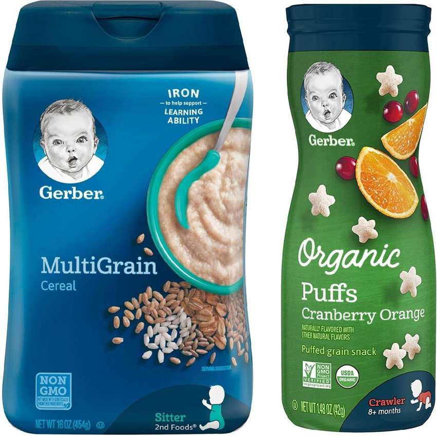 Gerber multigrain hot sale cereal 16 oz