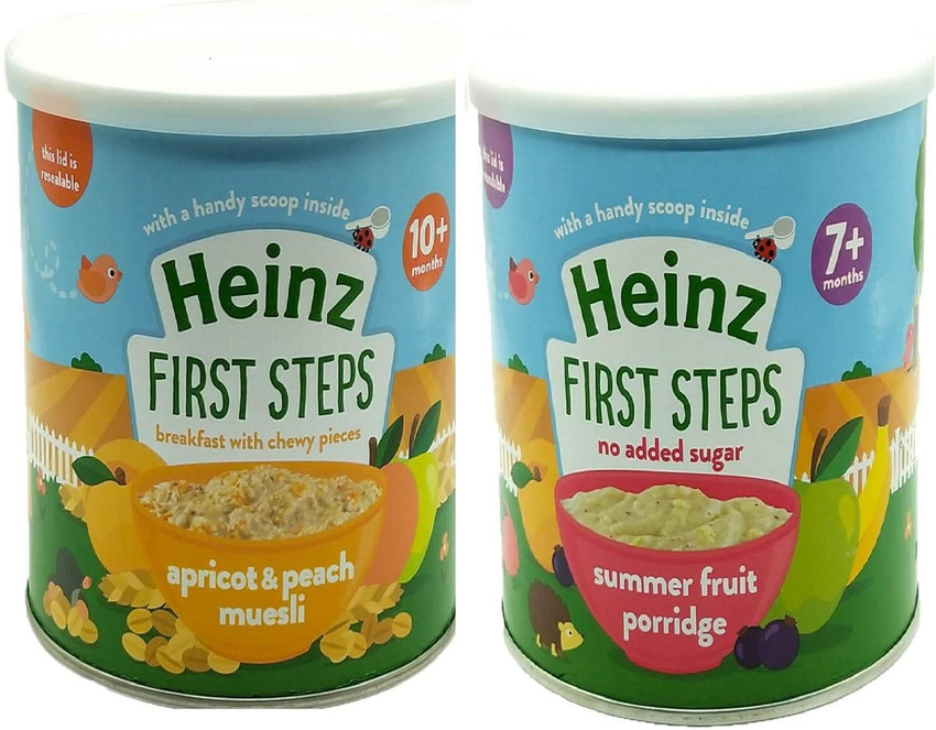 Heinz peach hot sale and apricot porridge