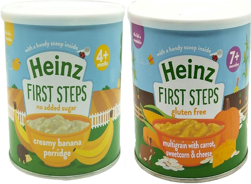 Heinz creamy shop banana porridge