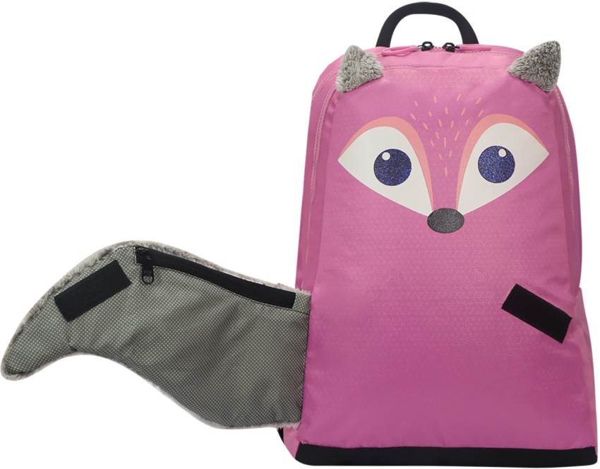 School bag foxes light pink, sugar bag fox , school bag with name , sugar bag outlet with name / RosiRosinchen