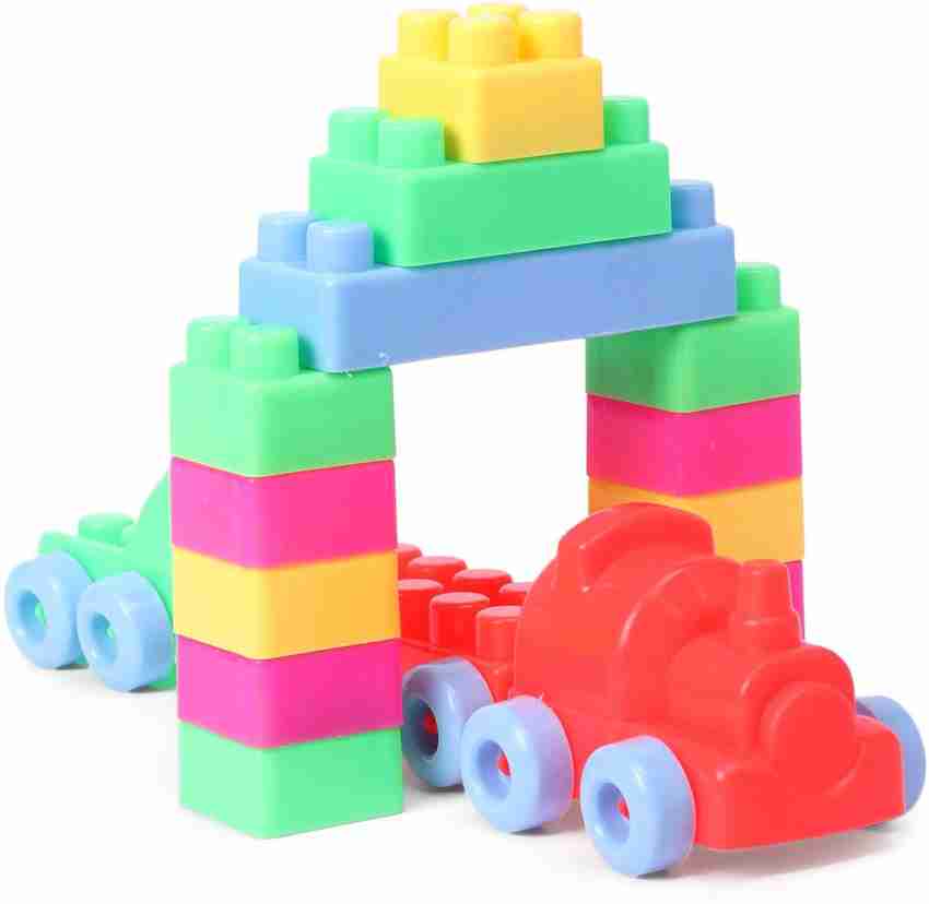 GENIUS GEMS BIG BUILDING BLOCKS FOR TODDLERS. EASY FIT AND GRIP MAKES IT FUN FOR INFANTS BIG BUILDING BLOCKS FOR TODDLERS. EASY FIT AND GRIP MAKES IT FUN FOR INFANTS