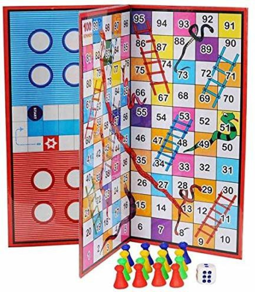 Snazzydeer Indoor Board Games 13 in 1 Family Games Ludo, Chess, Snake and  Ladder and More Board Game for Kids (1 magnetic & 10 Paper Sheets)  Educational Board Games Board Game 