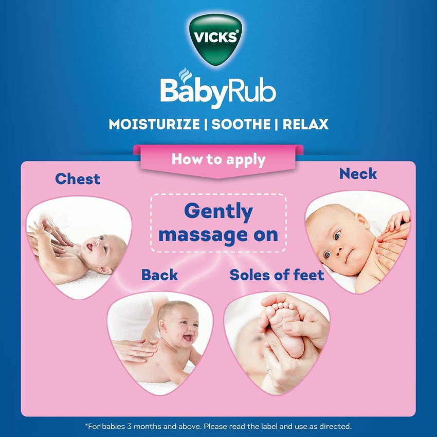Vicks baby shop rub for infants