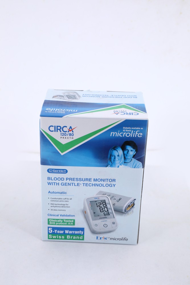 MICROLIFE BP A2 BASIC Automatic Blood Pressure Monitor - Gentle Plus  Technology