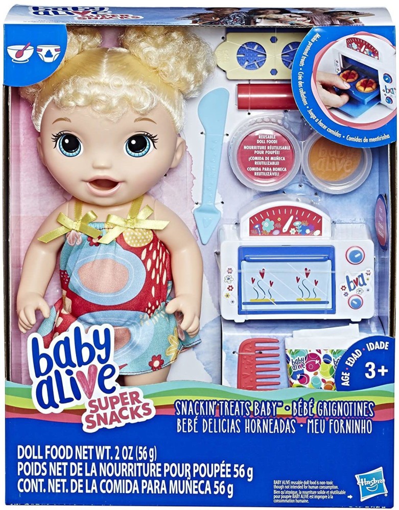 Baby alive blonde curly hot sale hair