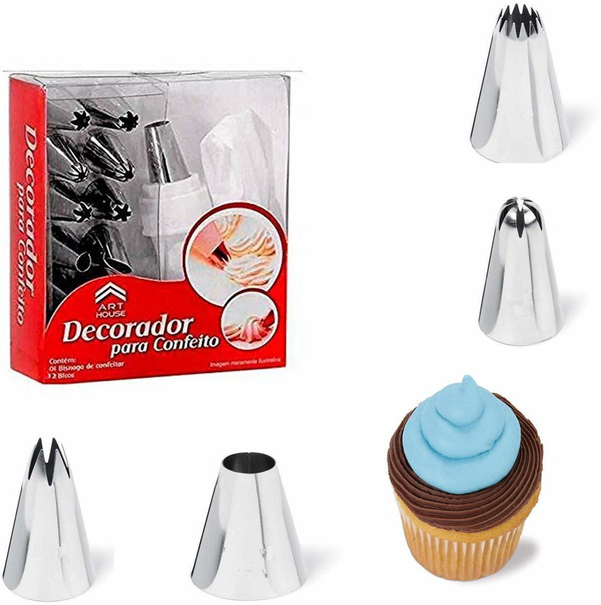 Piping bag deals with nozzle flipkart