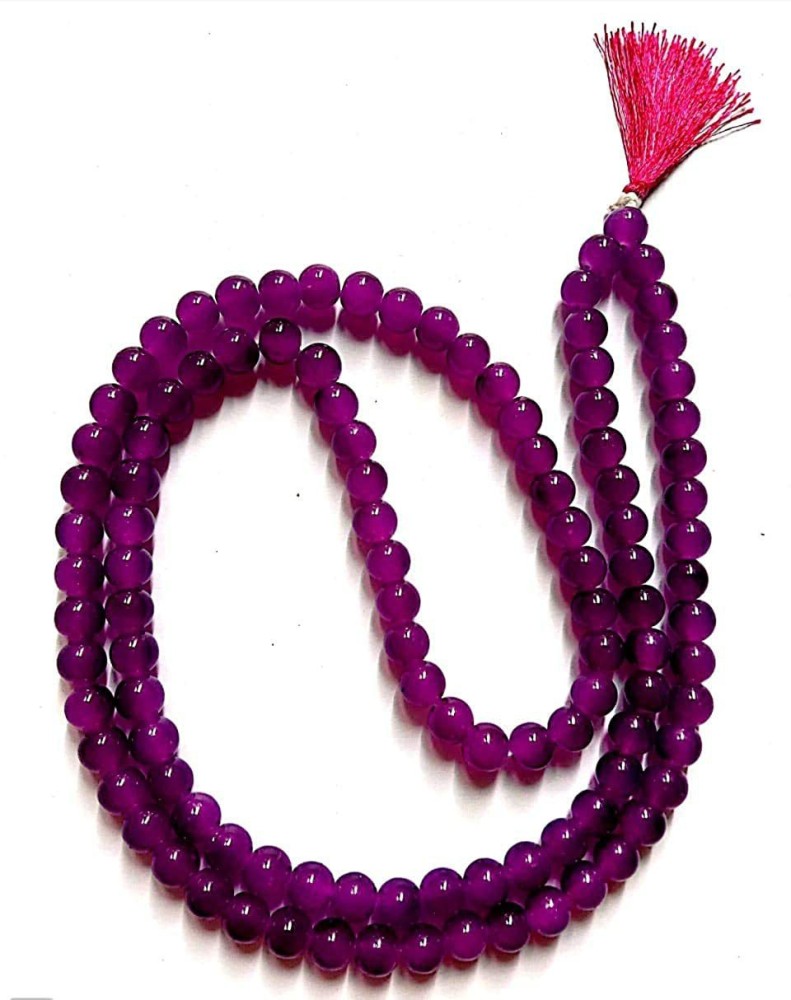 6mm Amethyst 108 Bead Gemstone Meditation Mala