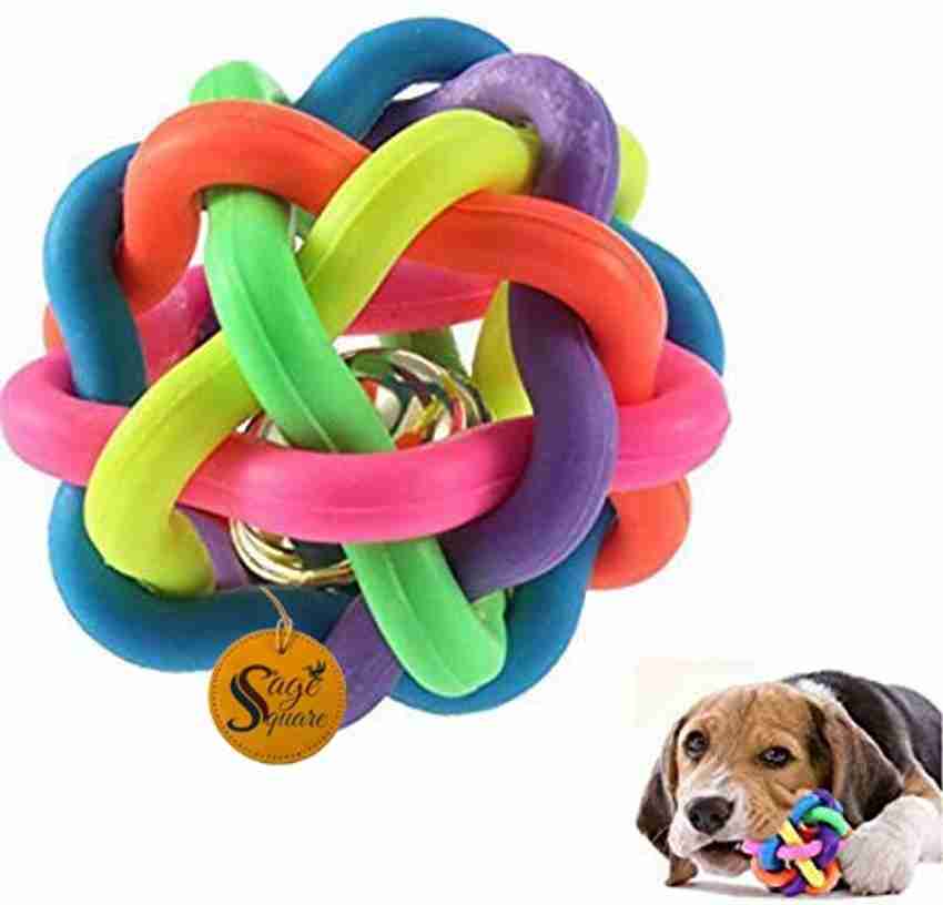Smarty Ball for Dogs Puppies Best Toy Multi Color Big Size Ring