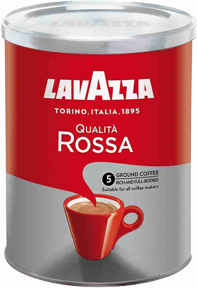 Lavazza Roll over Qualita Rossa Ground Coffee Powder, 250g Roast & Ground  Coffee Price in India - Buy Lavazza Roll over Qualita Rossa Ground Coffee  Powder, 250g Roast & Ground Coffee online
