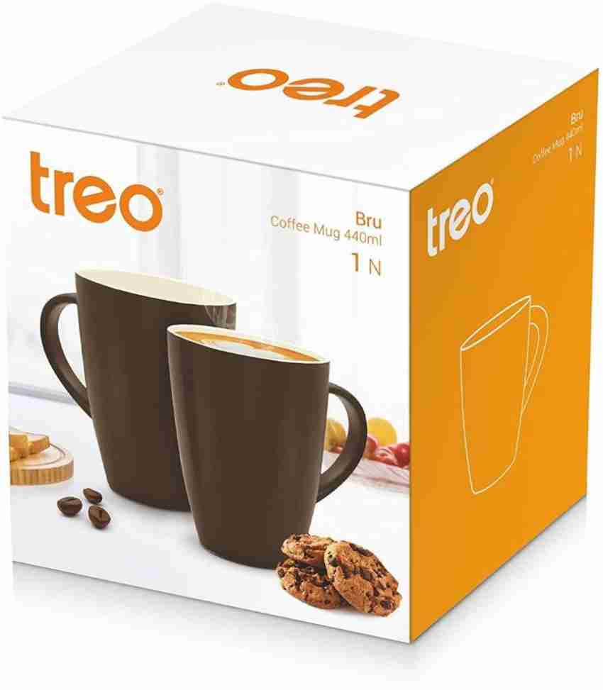 Buy Double Wall Tea Coffee Glass Mug 260ML Online - Treo by Milton