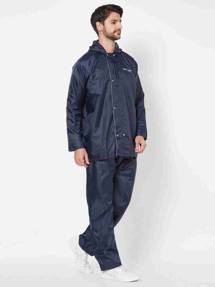 Zeel solid deals men's raincoat