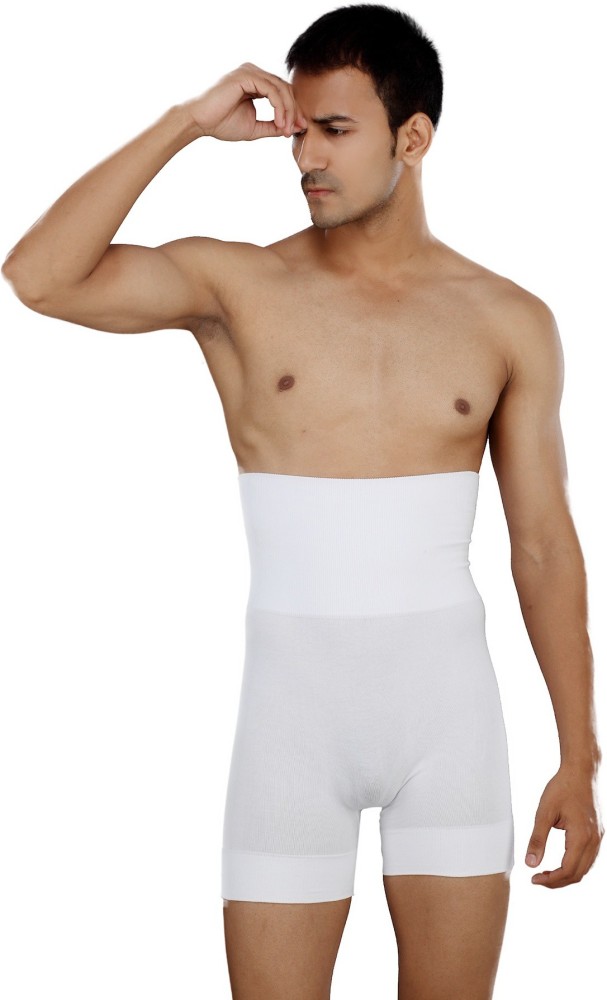 ENSKONS Hips and Thighs Tucker Boxer Men White Men Shapewear - Buy ENSKONS  Hips and Thighs Tucker Boxer Men White Men Shapewear Online at Best Prices  in India