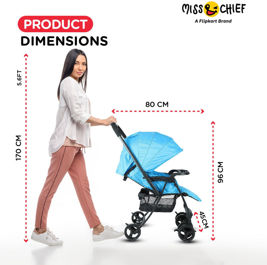 Miss Chief by Flipkart Standard Stroller Buy Stroller for 0 3 years 15 Kg baby in India Flipkart