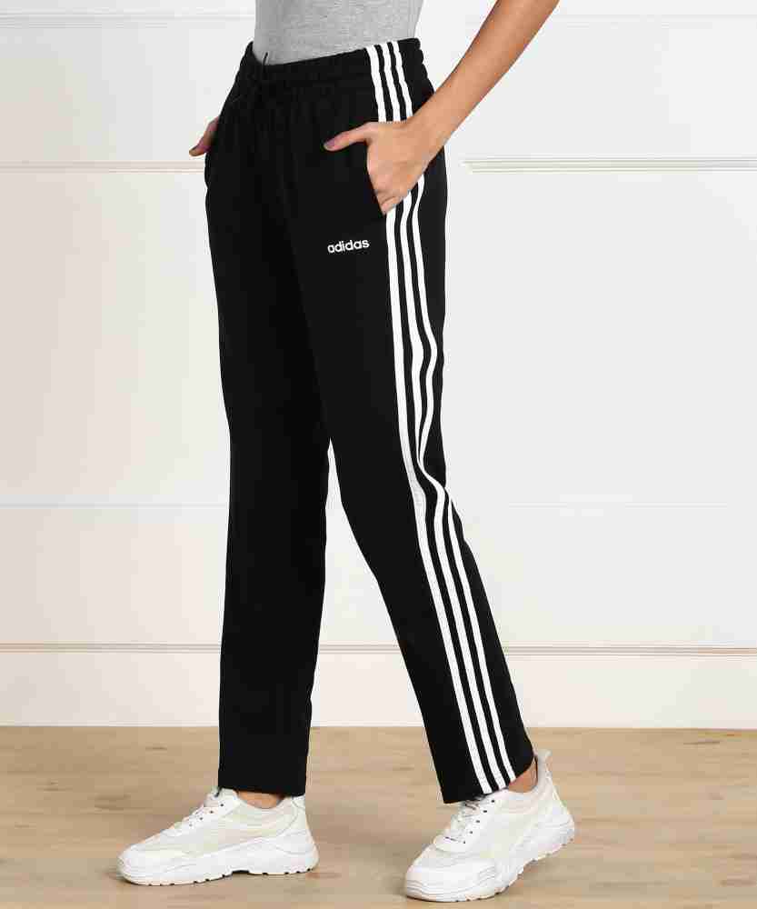 ADIDAS Solid Women Black Track Pants