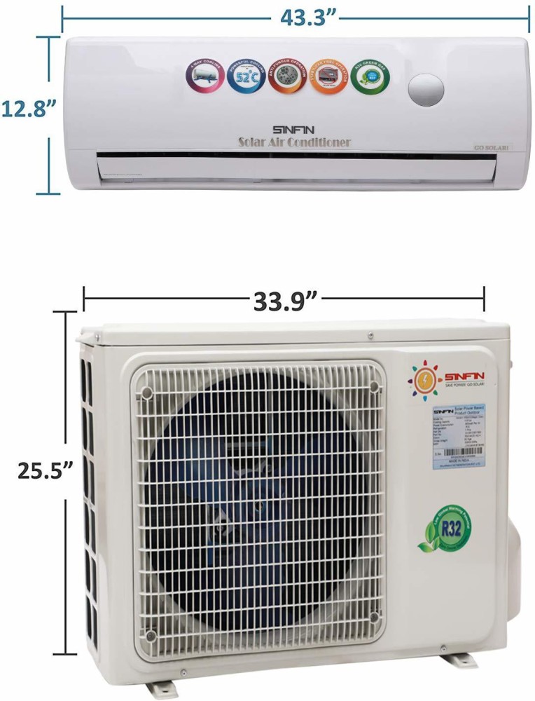 sinfin solar ac 1.5 ton price