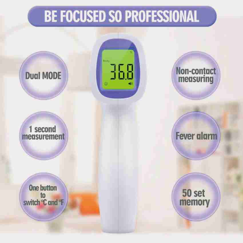 HTD8813C Non Contact Infrared Body Thermometer for Adults or Kids