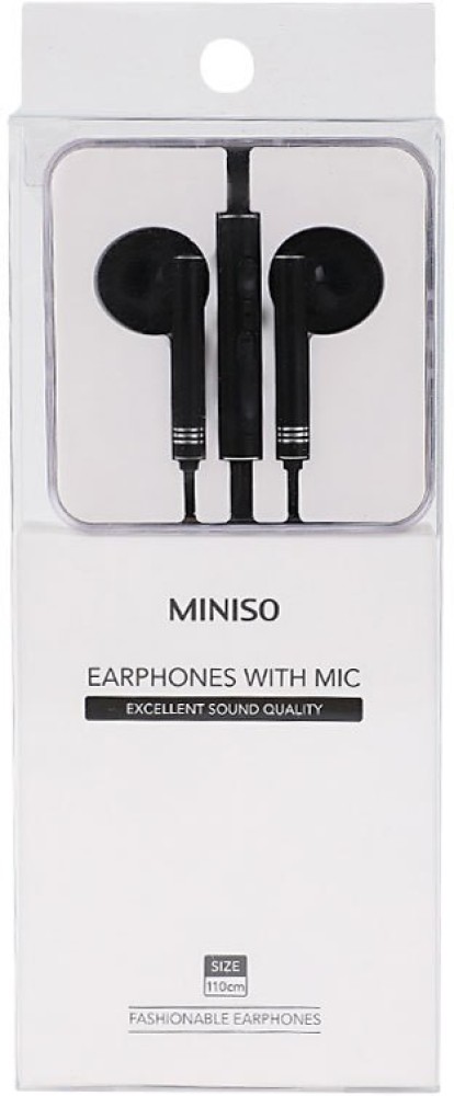 Miniso earphones with mic sale