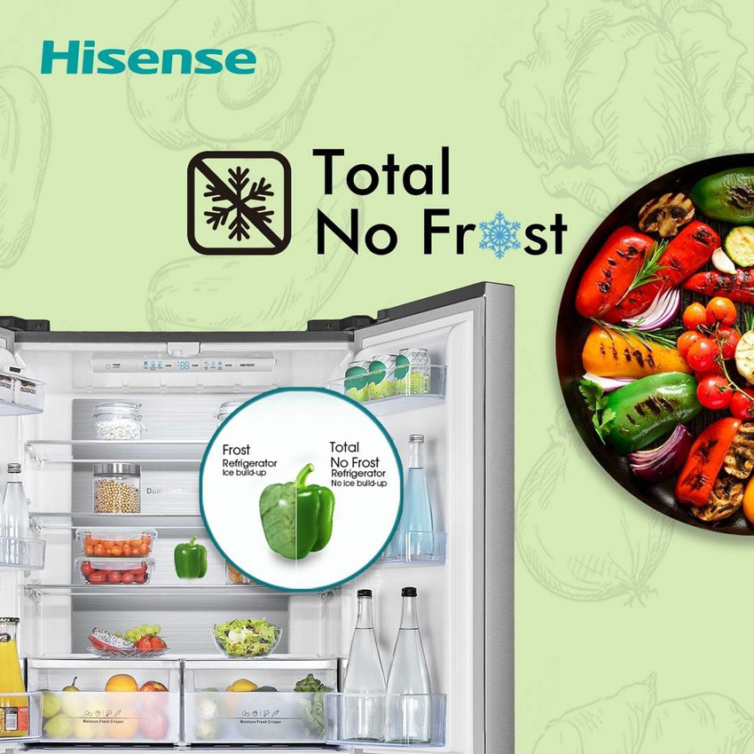 Hisense 507l fridge new arrivals