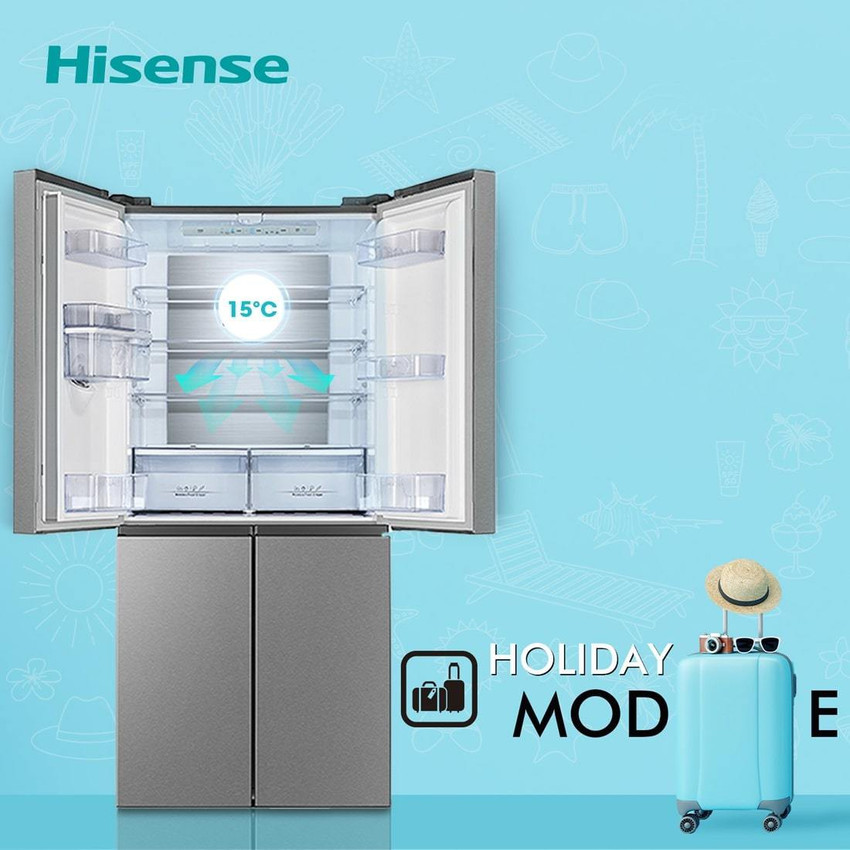 Hisense hrcd512sw 507l french on sale door fridge