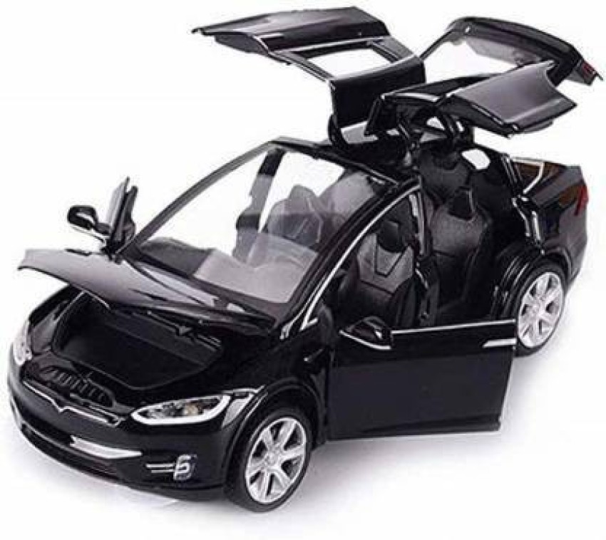 Tesla MODEL 3 Diecast 1:32 Alloy Model Car Miniature New Energy Metal  Vehicle Pull Back