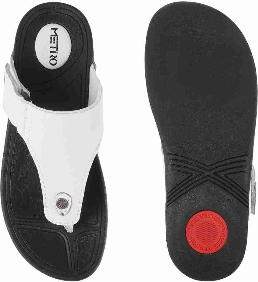 Pylon Black and White Spanex Daily Wear Men Sandal, 7 Inch at Rs 300/pair  in New Delhi
