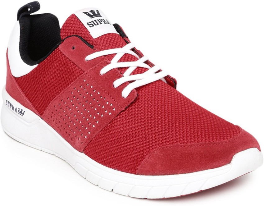 Supra mens cutter 2024 low trainers red/white/blue