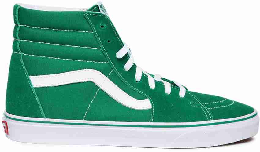 Green high shop tops vans