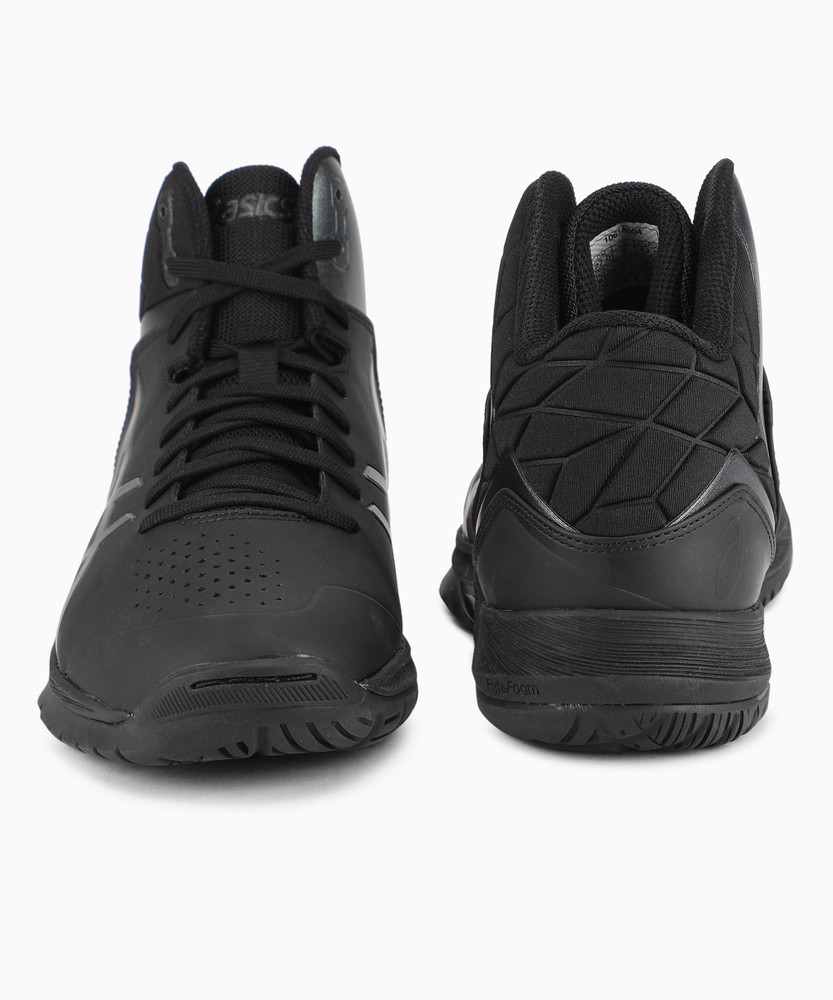 Asics leather sale basketball shoes