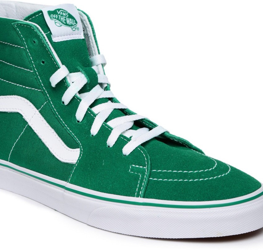 Green mens outlet vans shoes