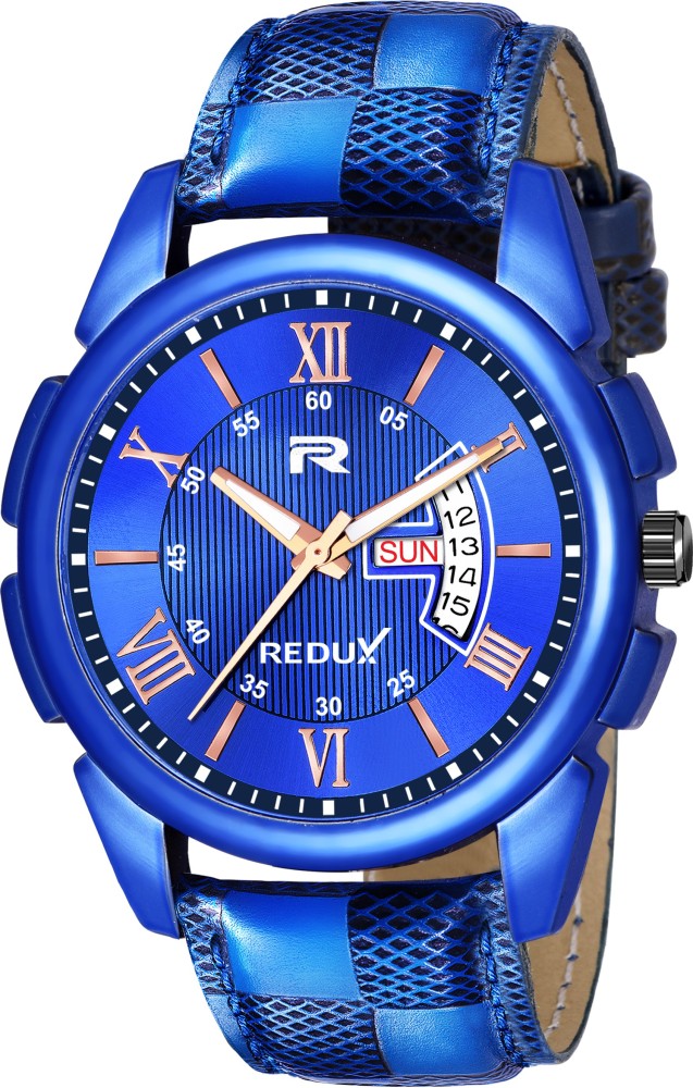 Redux analogue blue dial men's & boy's watch clearance rws0130s