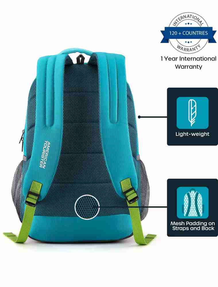 American tourister blue sale bag