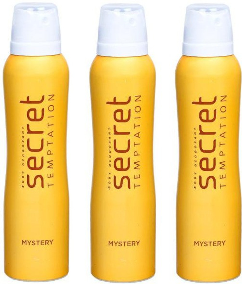 secret temptation Mystery Deodorant 150ml 3Pcs LT2049 Deodorant