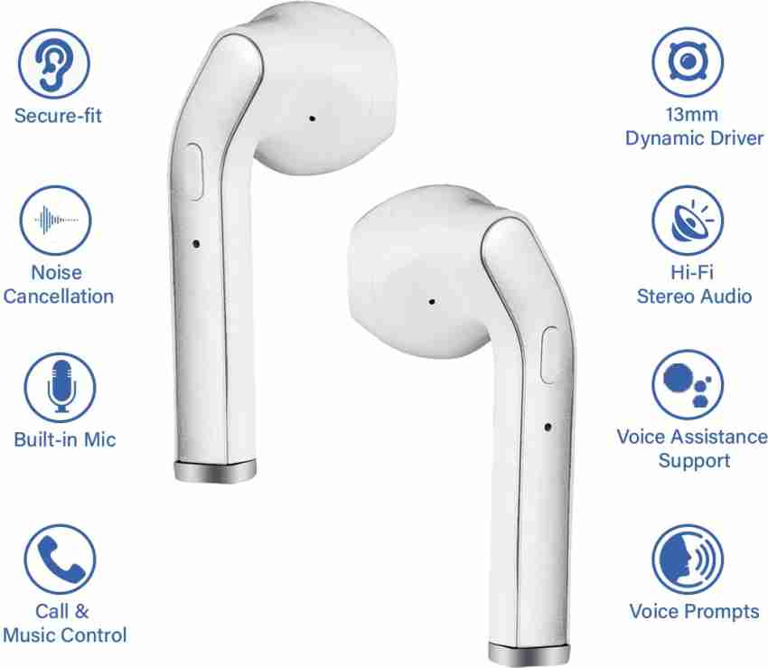 Ptron bassbuds best sale classic bluetooth headset