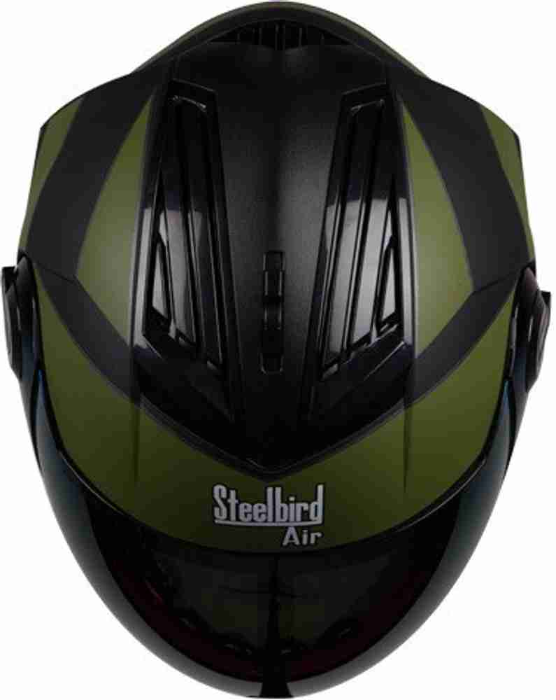 Steelbird Yooshopper SBA 2 STREAK Matt Finish Motorbike Helmet