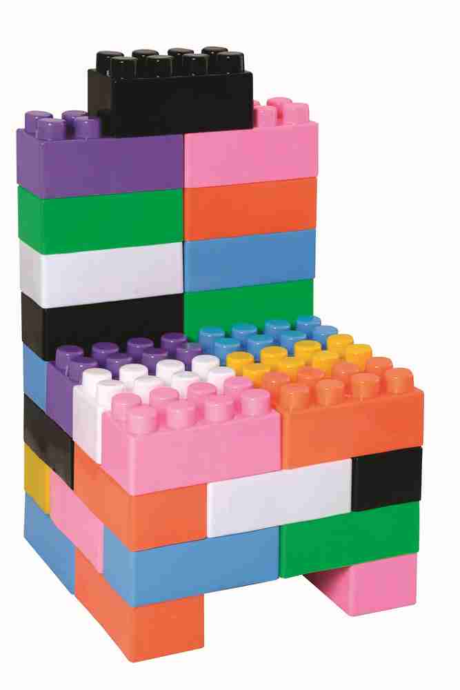 Jumbo plastic best sale building blocks