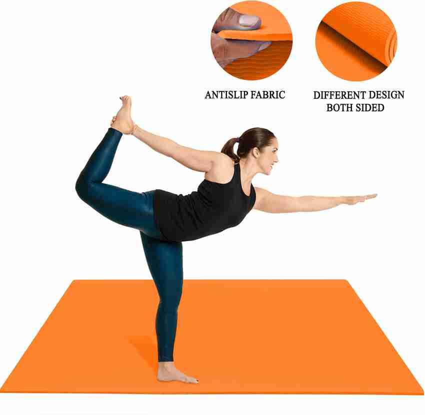 AS OVERSEAS 6mm Exercise Mat for Gym Exercise 4X6 Feet ORANGE 6mm Exercise Gym Mat Orange 6 mm Exercise Gym Mat Buy AS OVERSEAS 6mm Exercise Mat for