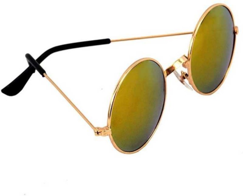 Buy RAZA Round Sunglasses Brown For Men & Women Online @ Best