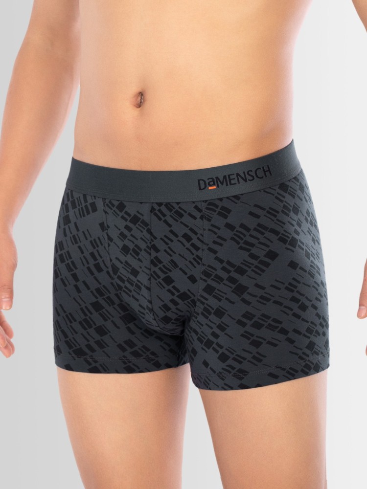 Damensch Men Pack of 3 Deo-Soft Basic Print Trunk Underwear Brief - Buy Damensch  Men Pack of 3 Deo-Soft Basic Print Trunk Underwear Brief Online at Best  Prices in India