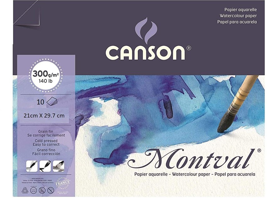 Canson WATERCOLOR PAPER (40% EXTRA OFFER) TWIN PACKS MADE IN FRANCE Sketch  Pad Price in India - Buy Canson WATERCOLOR PAPER (40% EXTRA OFFER) TWIN  PACKS MADE IN FRANCE Sketch Pad online